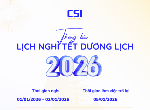 THÔNG BÁO LỊCH NGHỈ LỄ TẾT DƯƠNG LỊCH 2026