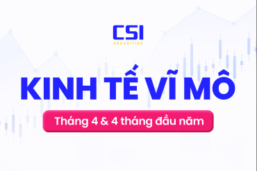 Báo cáo kinh tế vĩ mô tháng 4 và bốn tháng đầu năm 2026