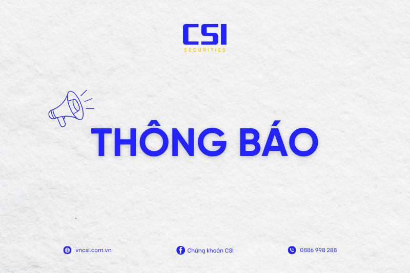Thông báo về việc Thay đổi tên Công ty