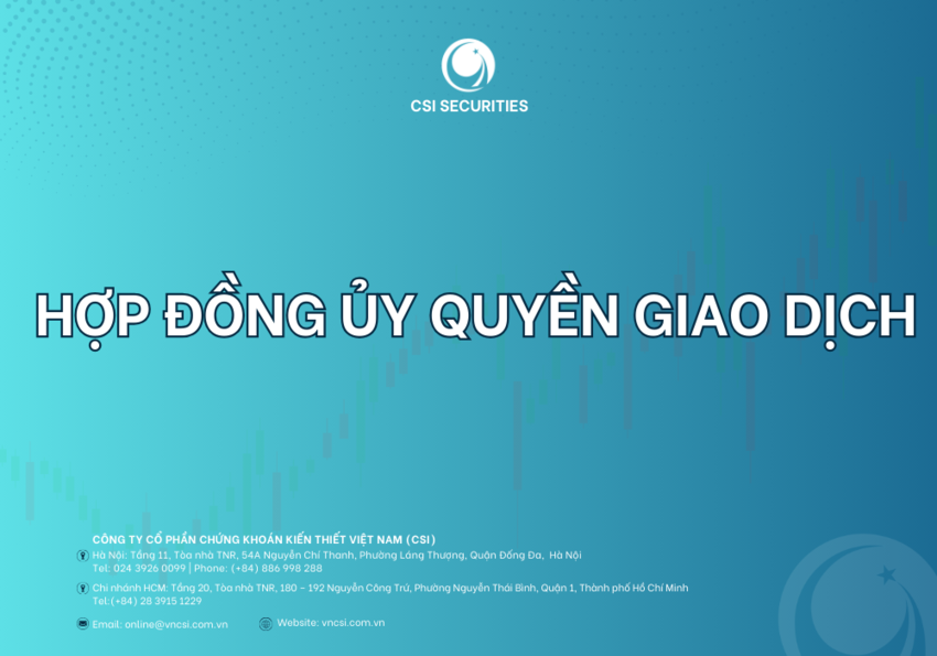 Hợp đồng ủy quyền giao dịch